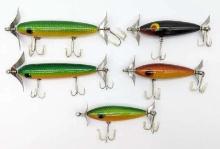 (5) Poes Underwater Minnow Fishing Lures