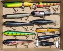 (11) Various Style Antique Musky Fishing Lures
