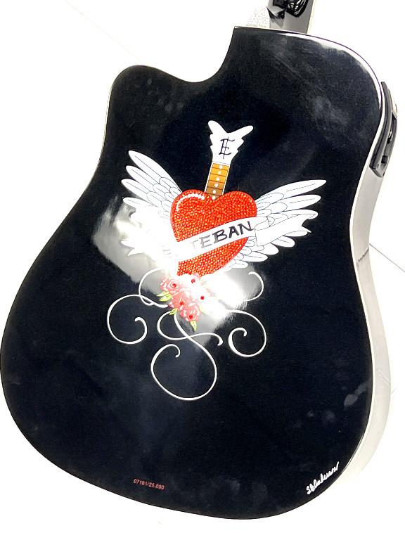 Esteban Crystal Heart Limited Steel String Guitar