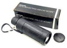 Dual Reflecting 20X Cat Scope Made in Russia