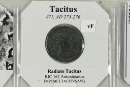 275-276 A.D. TACITUS ANCIENT COIN VERY FINE