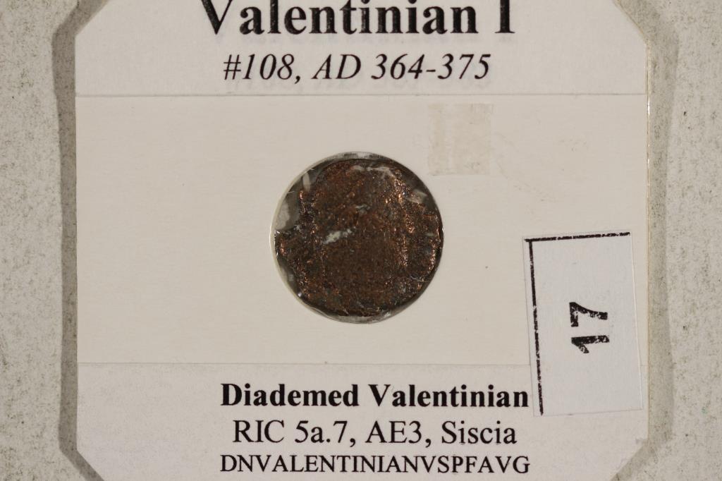 364-375 A.D. VALENTINIAN I ANCIENT COIN