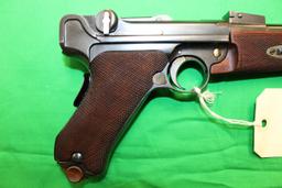 1902 Luger Carbine Model, 30 caliber, s/n 25032.  Fine metal and wood condition,