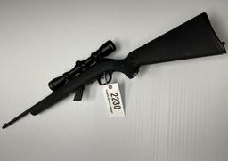 Savage – “Mark II” - .22 Long Rifle Bolt Action w/Tasco 9X Scope – Seral #0