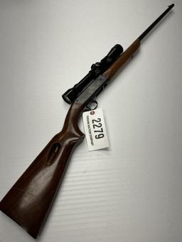 Remington – “Speedmaster” Mdl 241 – Semi-Auto .22 Long Rifle w/Balfour B 4X