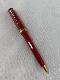 OMAS RED BALL POINT PEN