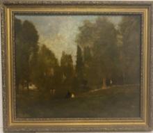 OIL ON CANVAS SIGNED INNESS