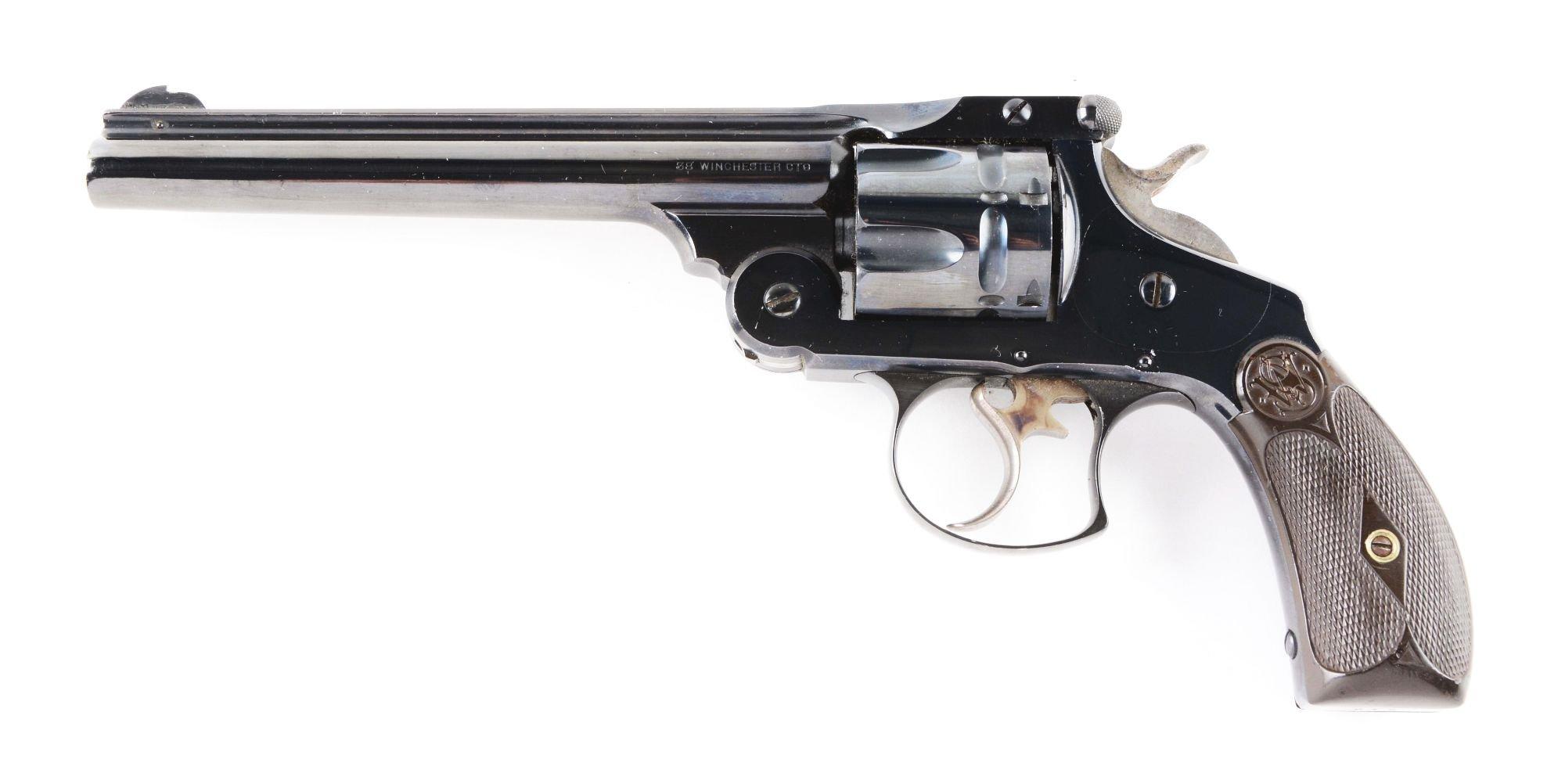 (A^) Rare .38 Winchester S&W No. 3 Navy Double Action Revolver.