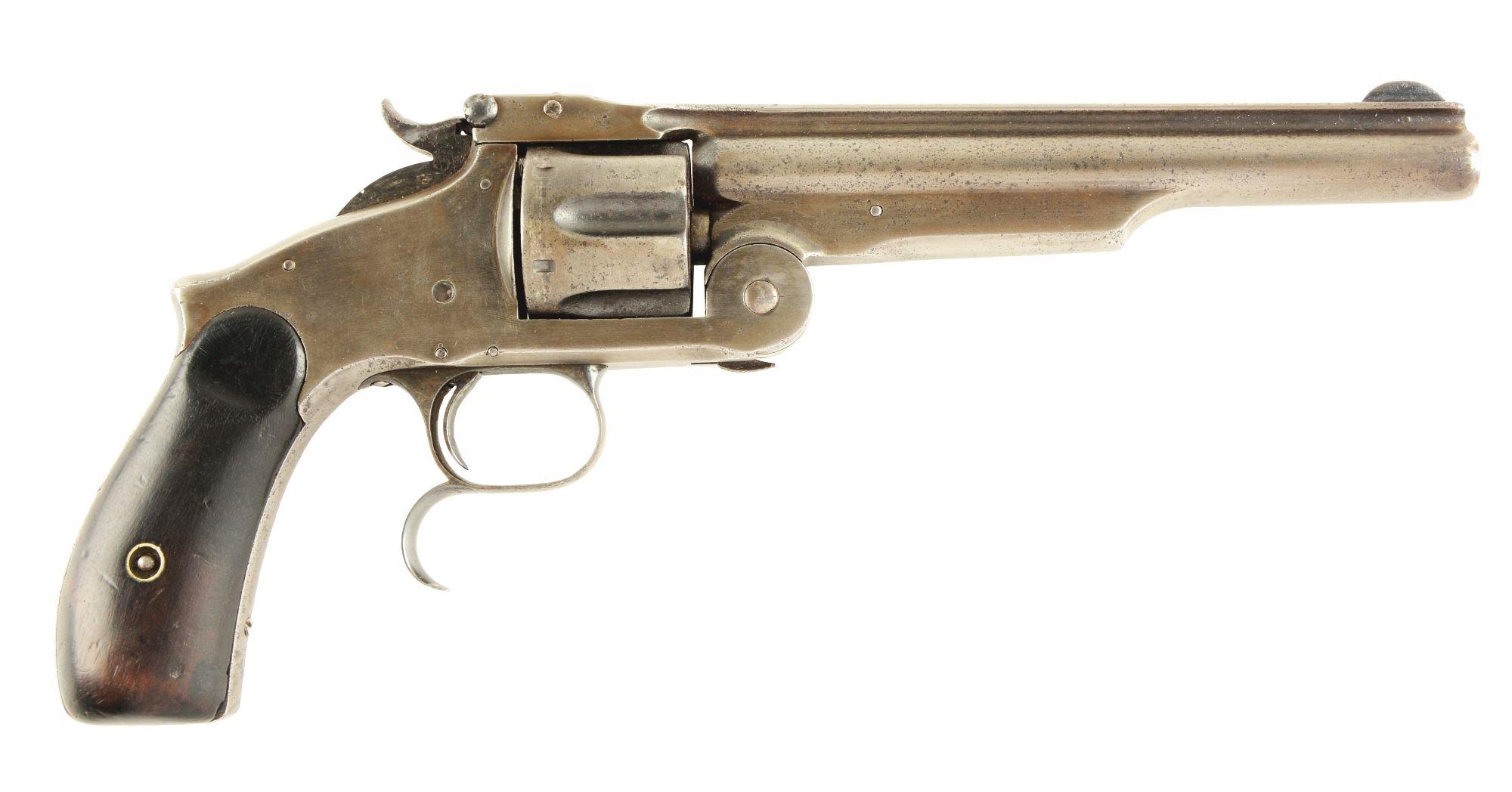 (A) S&W 2nd Model Russian Model No. 3 Revolver.