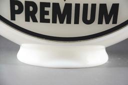 Power King Premium Gasoline 13-1/2" Complete Globe.