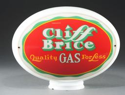 Cliff Brice Quality Gas Complete Oval Globe.