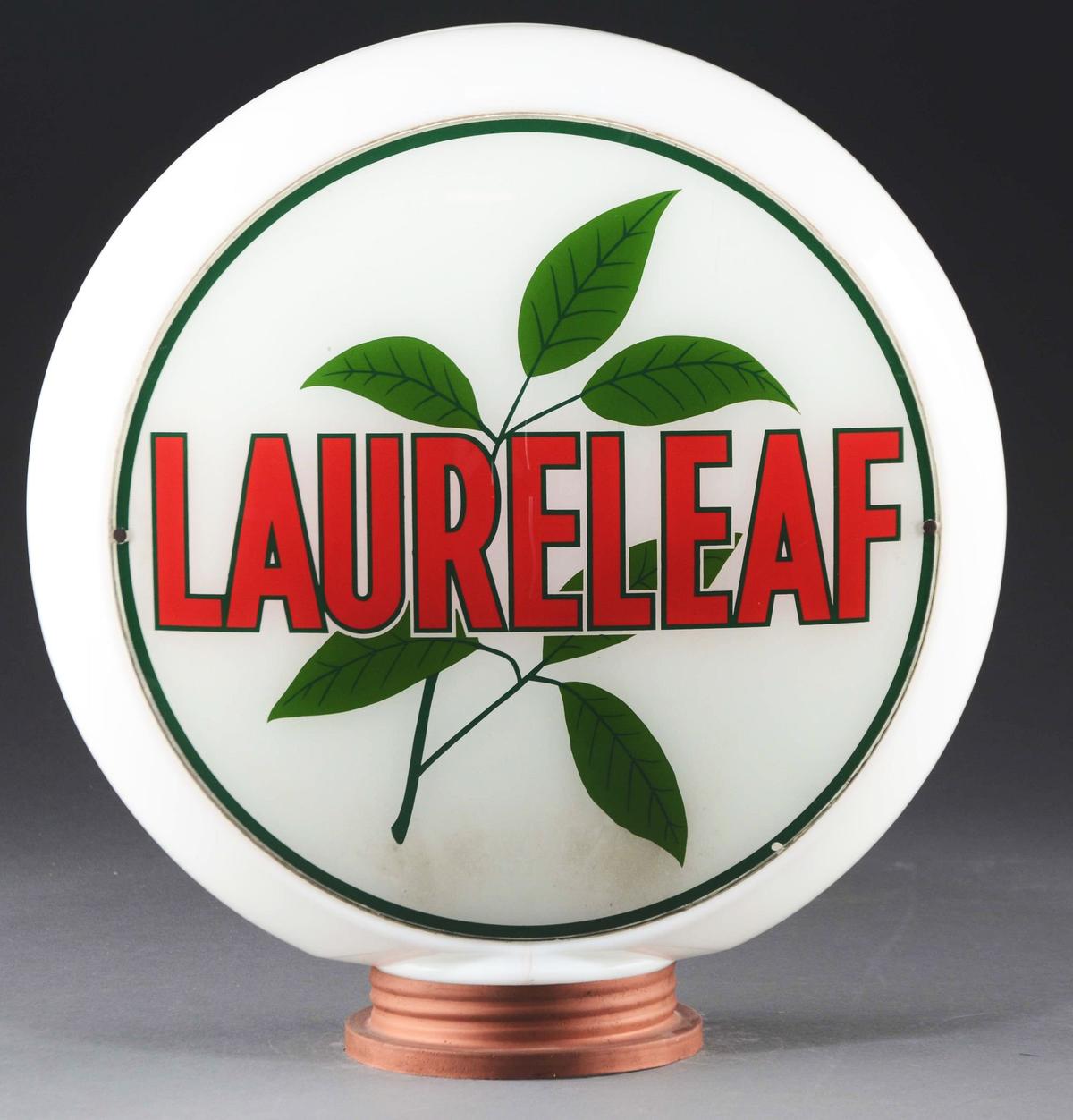 Laureleaf Gasoline Complete 13-1/2" Globe.