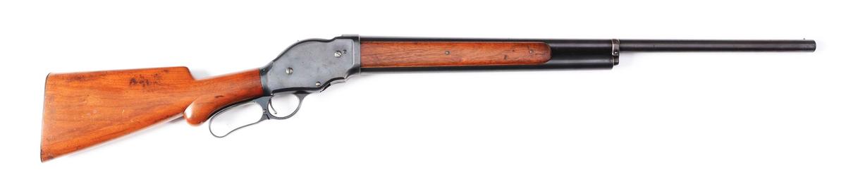 (C) Winchester Model 1901 Lever Action Shotgun.
