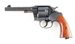 (C) U.S. Colt Model 1917 New Service Double Action Revolver (1919).