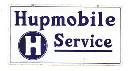 Hupmobile Automobiles Service Porcelain Sign.