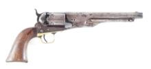 (A) DESIRABLE COLT MODEL 1860 FLUTED ARMY PERCUSSION REVOLVER, SHIPPED TO OHIO FOR CIVIL WAR SERVICE