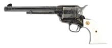 (M) FACTORY ENGRAVED 3RD GENERATION COLT SINGLE ACTION ARMY REVOLVER.