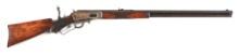 (A) DELUXE MARLIN MODEL 1893 LEVER ACTION RIFLE IN .38-55.