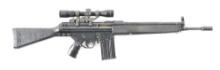(M) DESIRABLE PRE-BAN HEKCLER & KOCH HK91 SEMI AUTOMATIC RIFLE WITH ACCESSORIES.