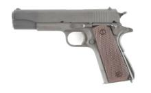 (C) COLT M1911A1 SEMI-AUTOMATIC PISTOL WITH 1943 DATED GRATON & KNIGHT CO. HOLSTER.