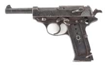 (C) RELIC WALTHER P.38 SEMI AUTOMATIC PISTOL REPORTEDLY RECOVERED FROM THE FUHRERBUNKER BURN PIT.