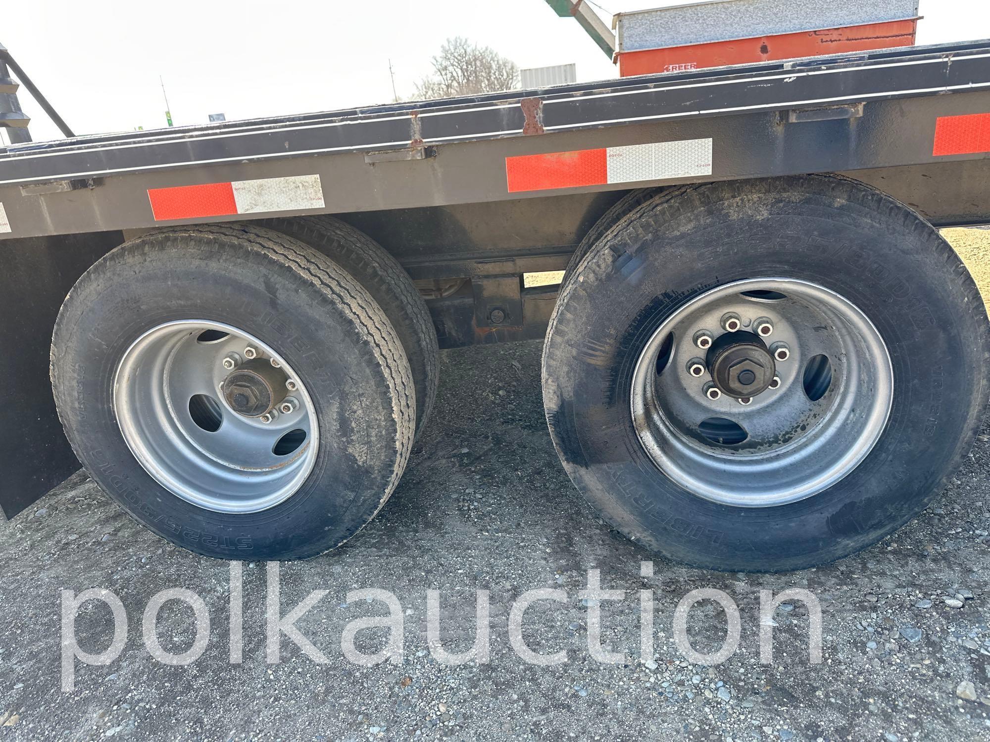 3215-(2013) KAUFFMAN FLATBED TRAILER (VIN# SVGFH2321DL003121)(TITLE AVAILABLE)
