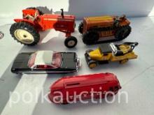 CARS, TRUCKS, TRACTOR TOYS