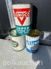 (3) COLLECTIBLE OIL CANS