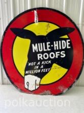 MULE-HIDE ROOFS SINGLE SIDED METAL ORIGINAL 46" DIAMETER