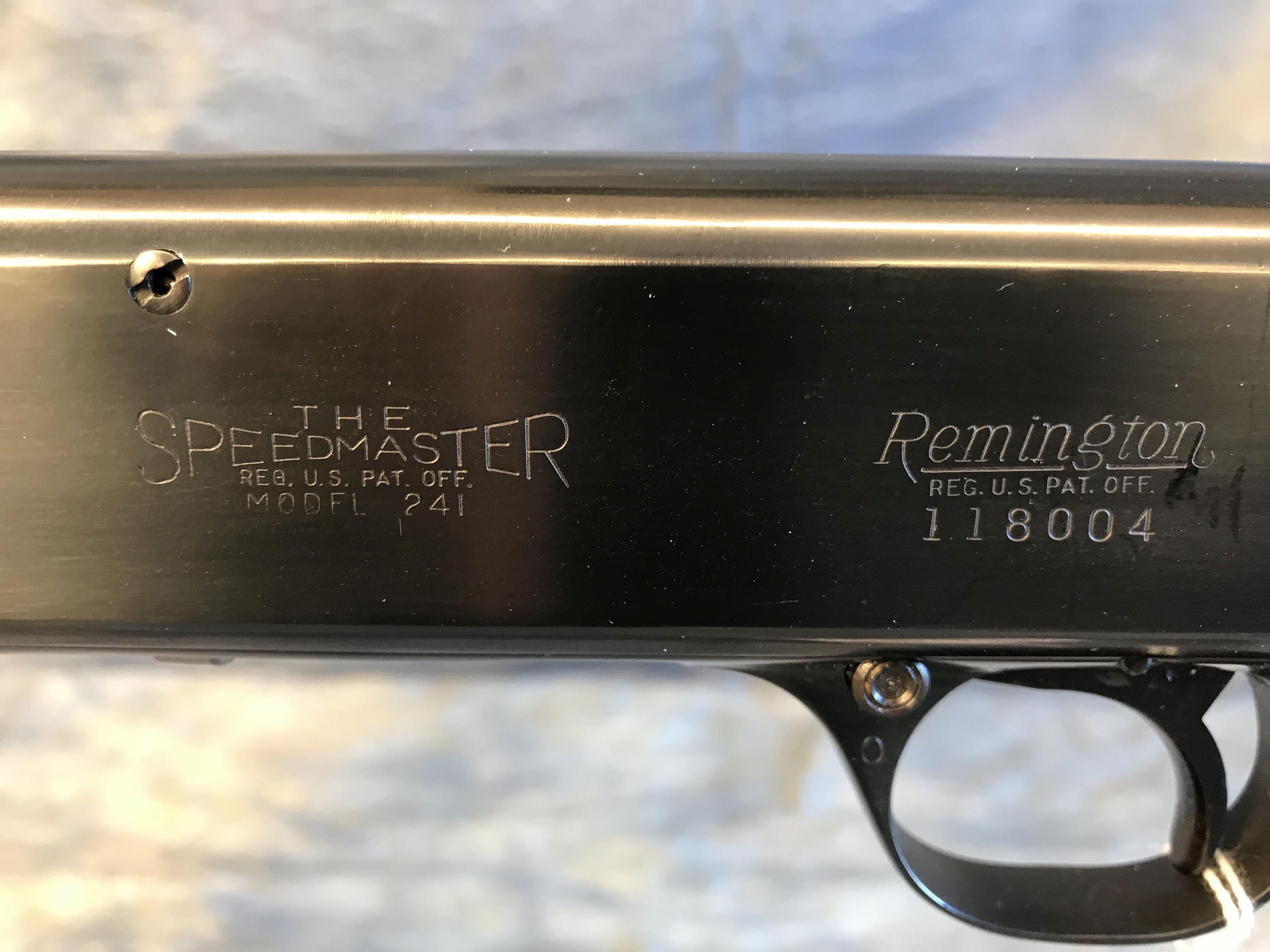 30. Remington Mod. 241 Speedmaster .22LR SN:1180-04