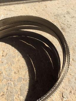 Assorted band saw blades for lot #10