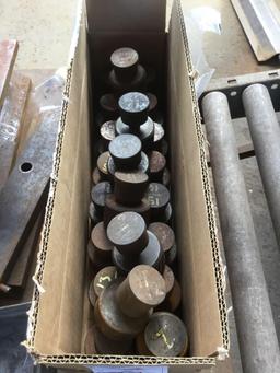 (22) Assorted Sized Die and Punches for Piranha Ironworker