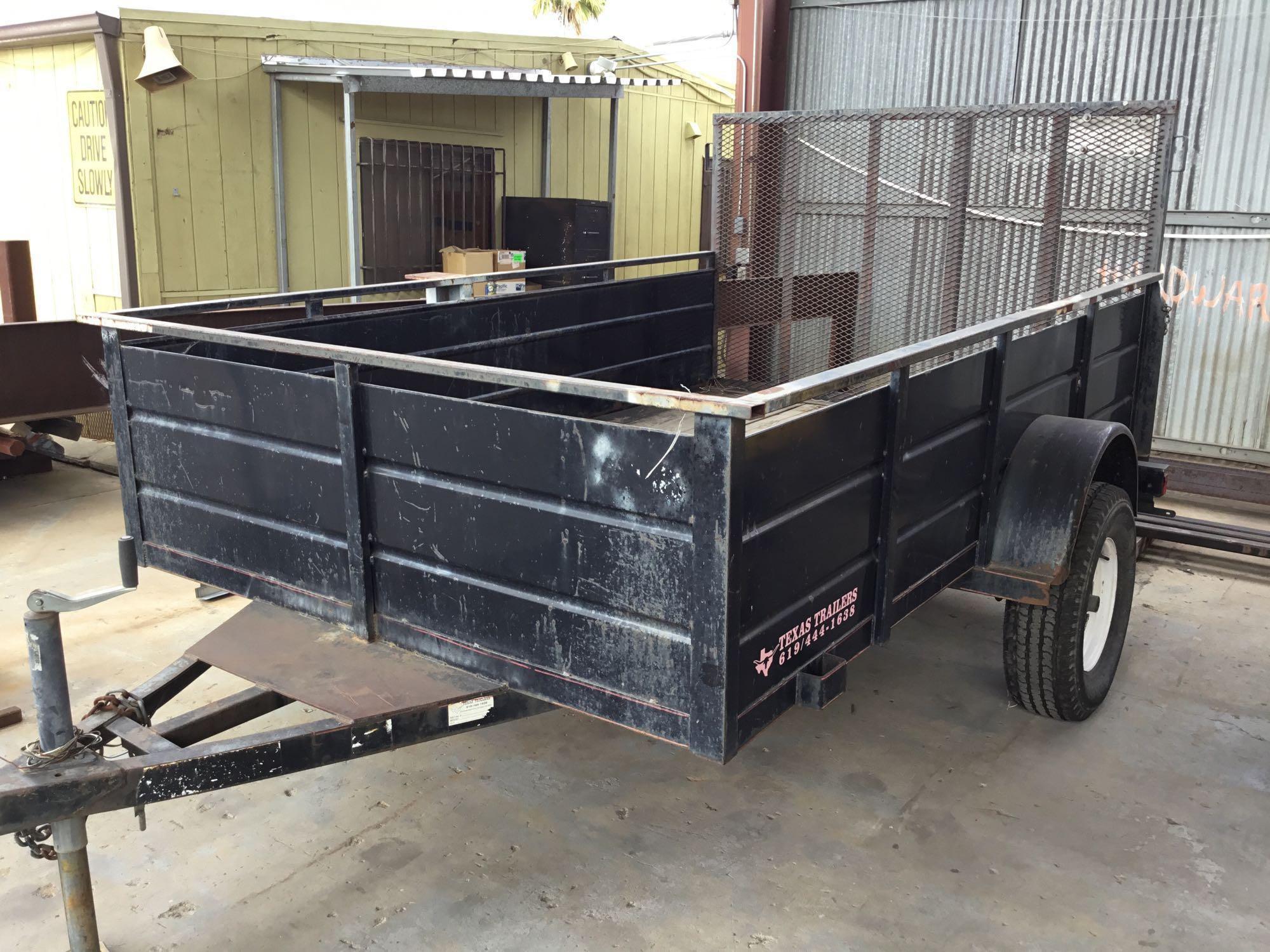 Texas Trailers 10ft trailer with ramp