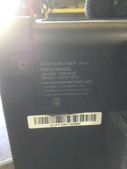 Ion Block Rocker Portable Bluetooth Sound System