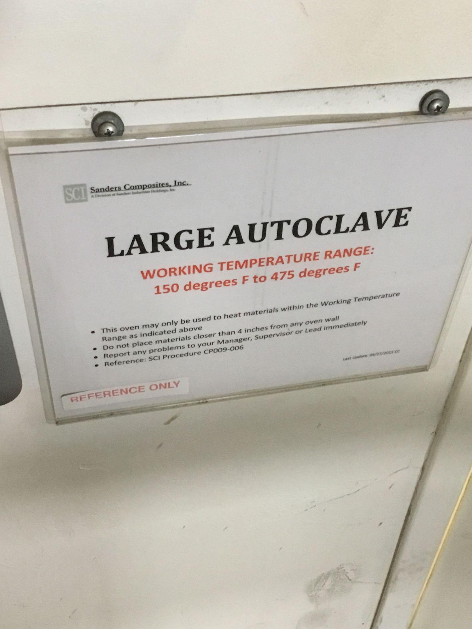 9 ft. x 20 ft. Large Autoclave