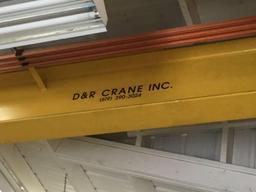 D And R 5000 lbs Crane ***ATTACHED TO BUILDING***