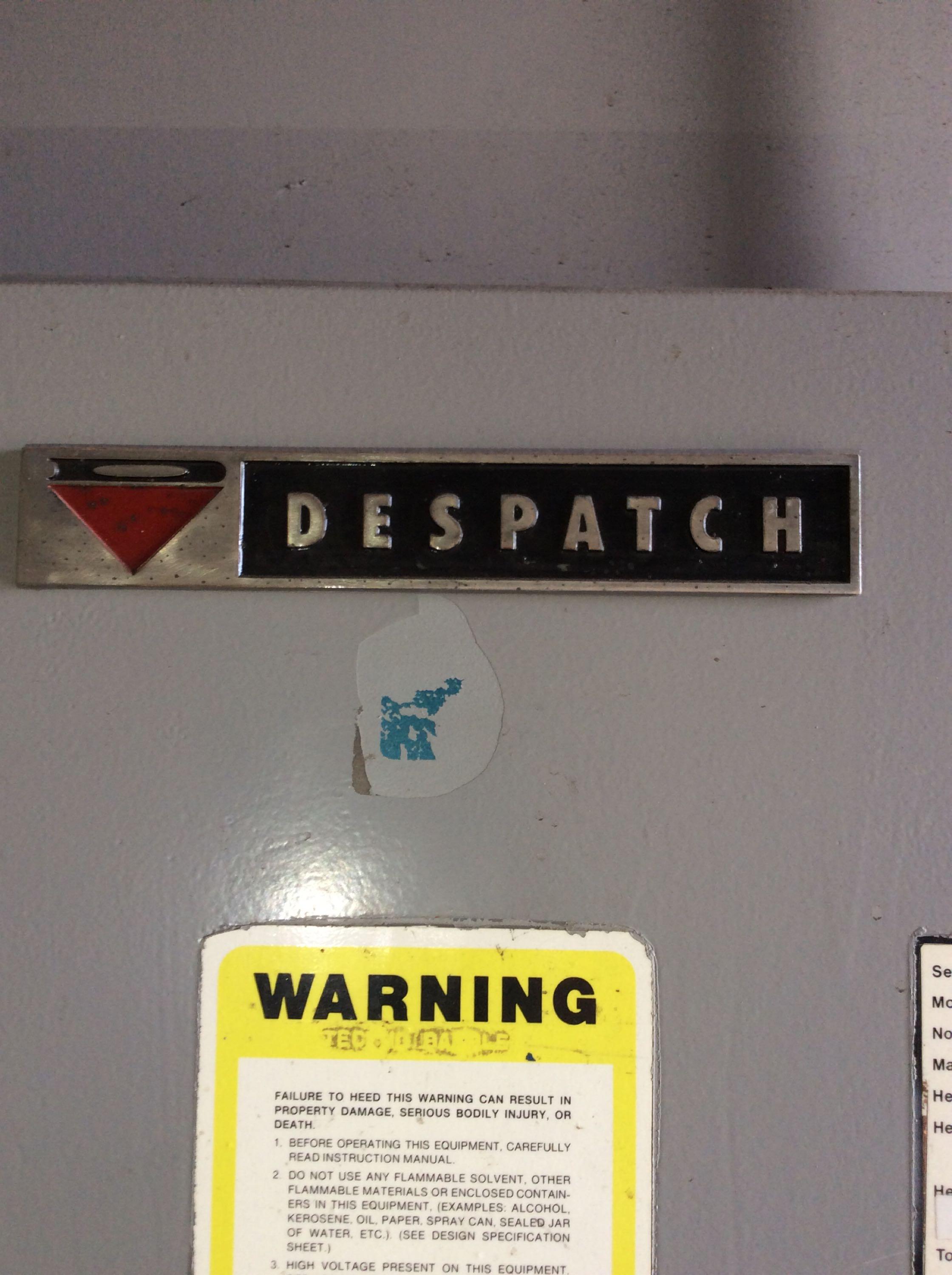 Despatch Oven