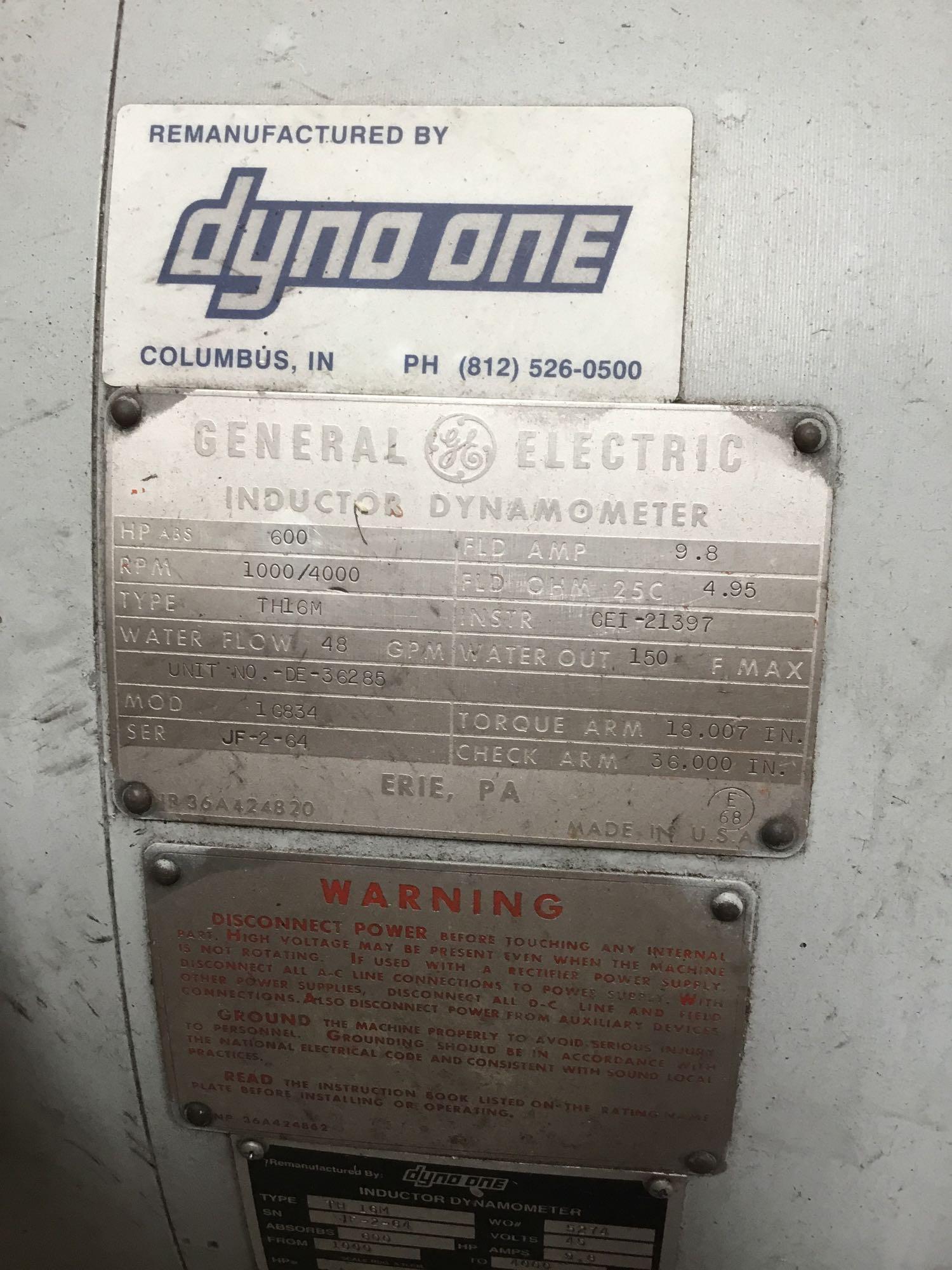 Dyno-One Inductor Dynamometer