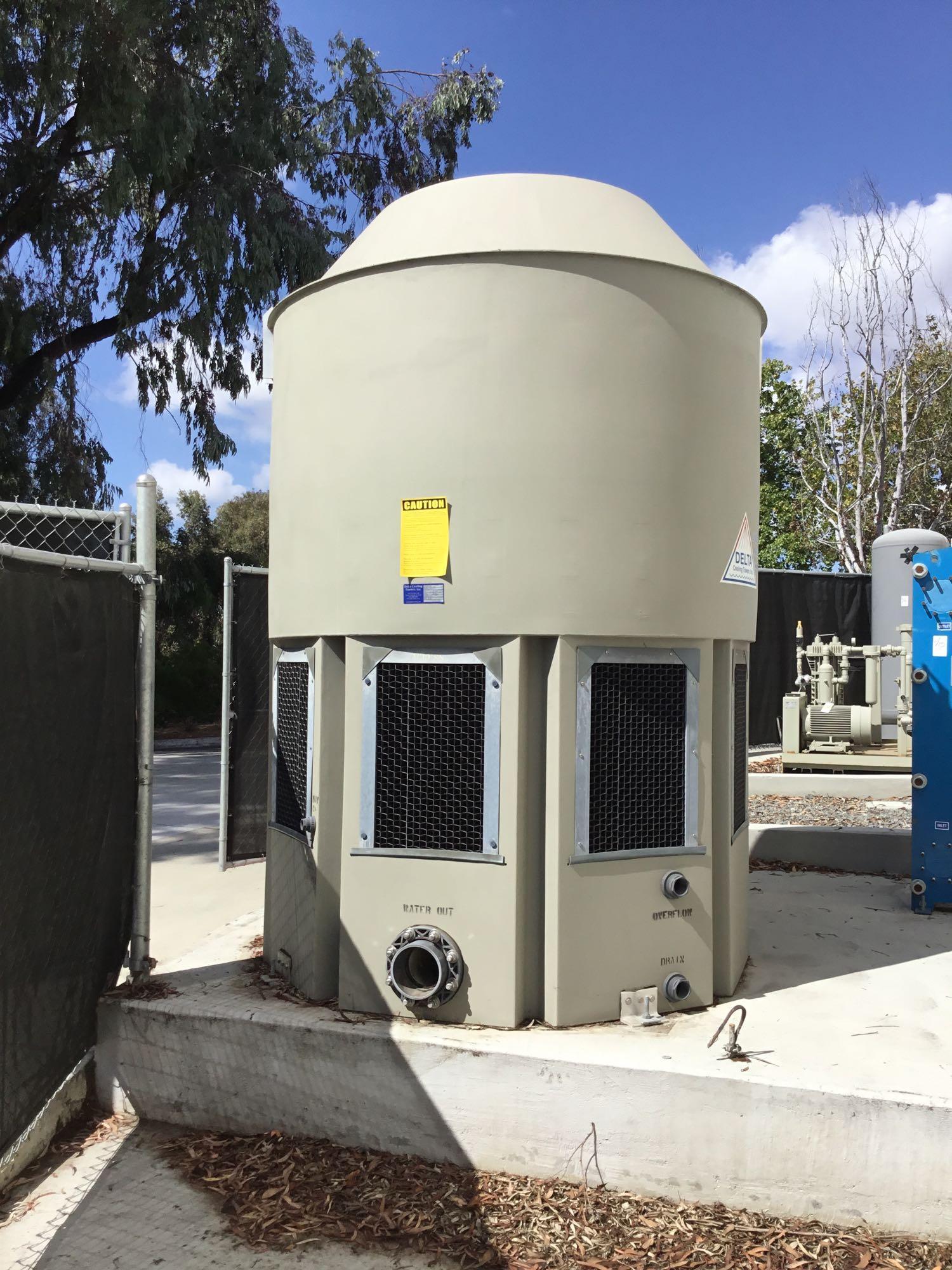 Delta Cooling Towers Induced Draft Tower and WCR Plate Heat Exchanger