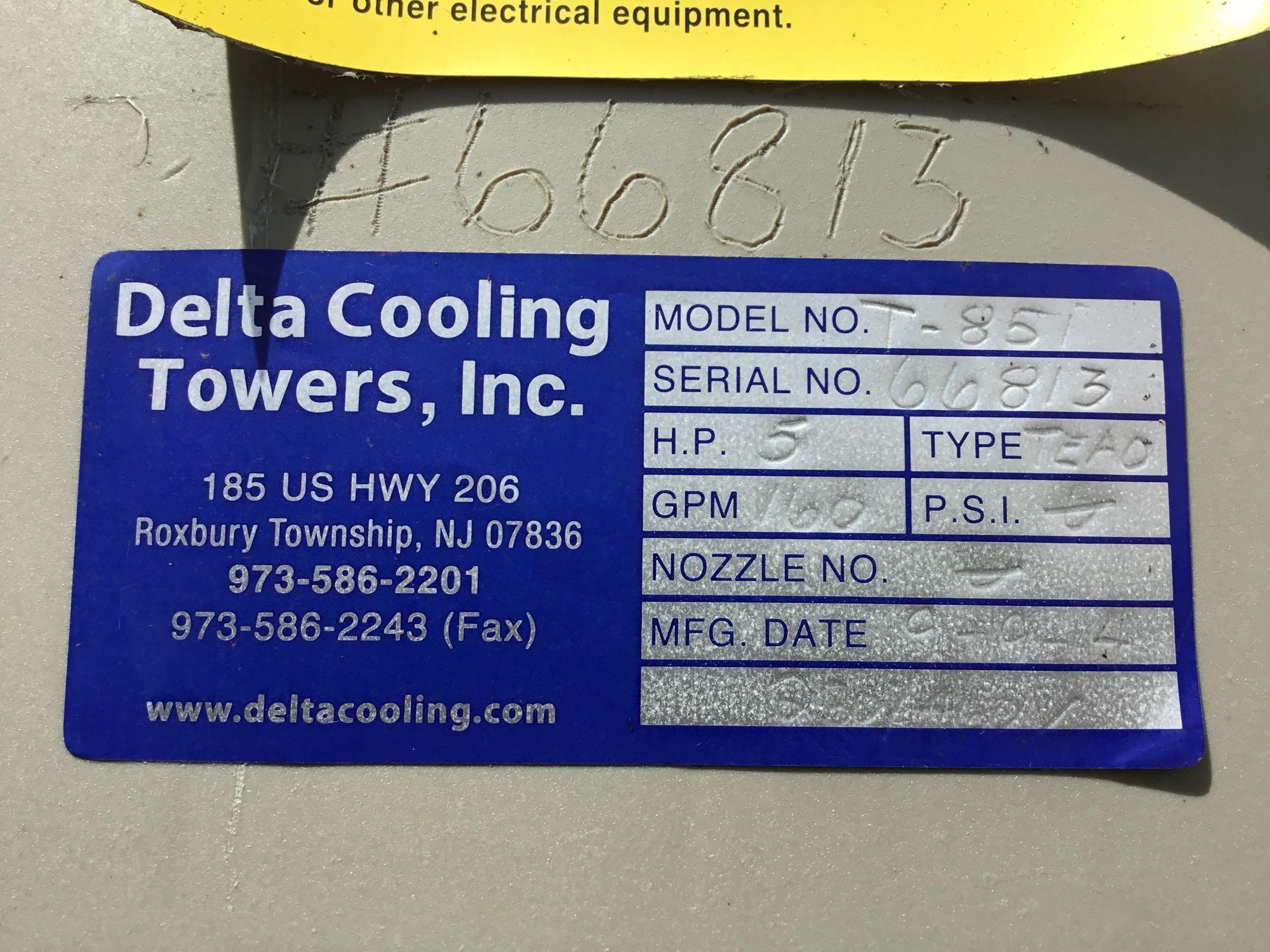 Delta Cooling Towers Induced Draft Tower and WCR Plate Heat Exchanger