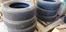 (6) HANKOOK 275/70/22.5 H Rated Tires