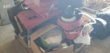 Pallet Lot of Assorted Items Including Jeep Doors