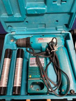 Box Lot of Assorted Electric Tools*TURNS ON*