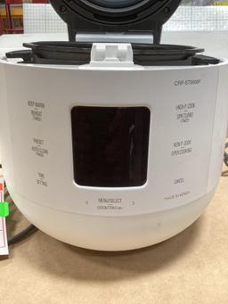 Lot of (2) Cuckoo 6-Cup Twin Pressure Rice Cooker & Warmer