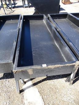 New Metal Cattle Feeder Box, 90in x 30in x 22in