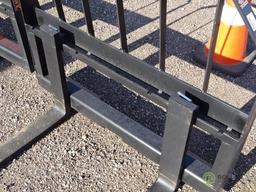 New Tomahawk Fork Attachment To Fit Skid Steer Loader, 48in Forks