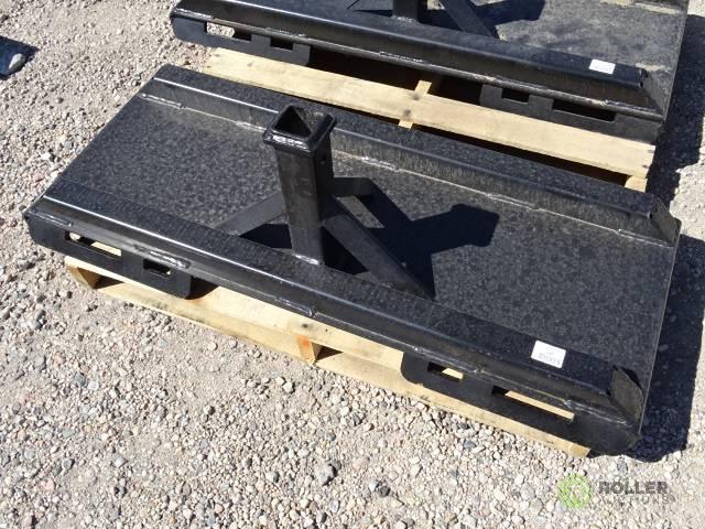 New Tomahawk Receiver Hitch Plate To Fit Skid Steer Loader