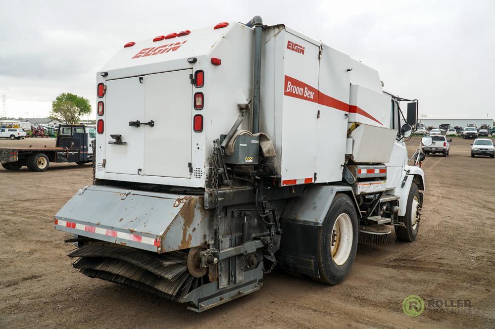 2003 ELGIN BROOM BEAR Street Sweeper, Mounted on Freightliner Chassis, Caterpillar 3126 Front