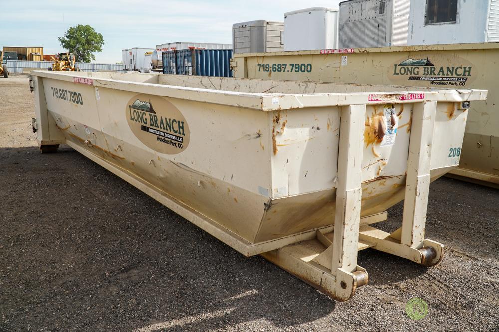 Wastequip 20-Yard Roll-Off Container, Cable Type