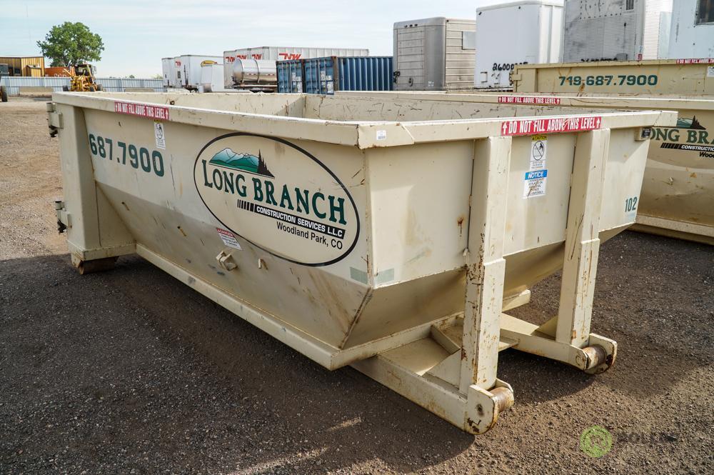 Wastequip 10-Yard Roll-Off Container, Cable Type